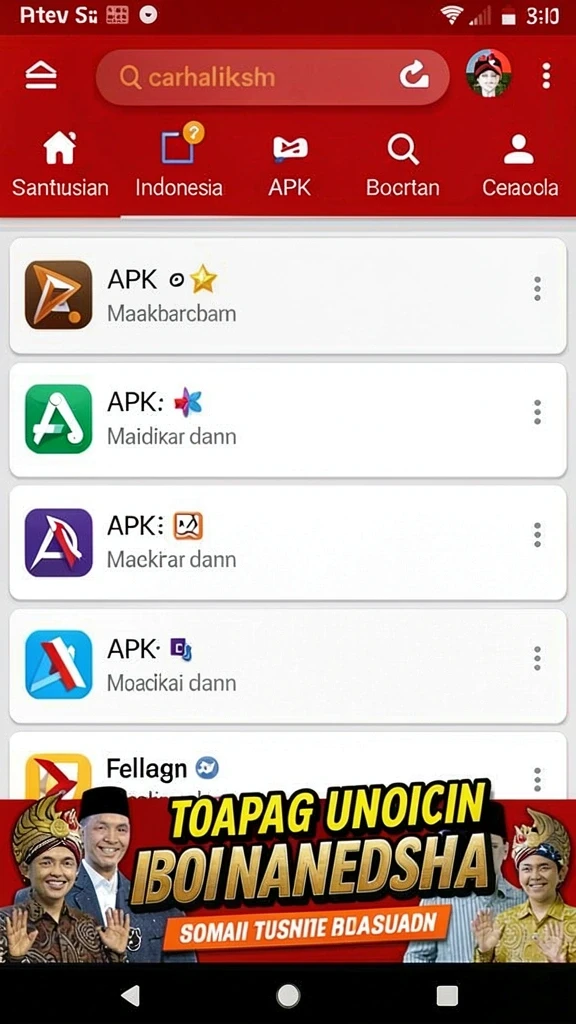 Screenshot melody77 nomor 1
